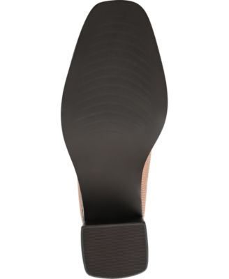 Women's Stylla Stretch Vamp Block Heel Shooties