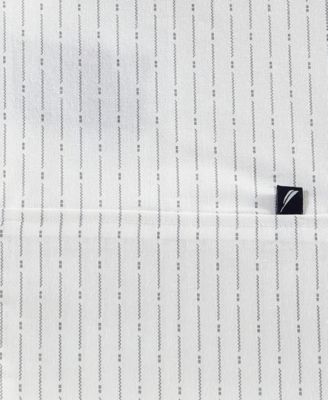 Buoy Line Cotton Percale 4-Piece Sheet Set, Full