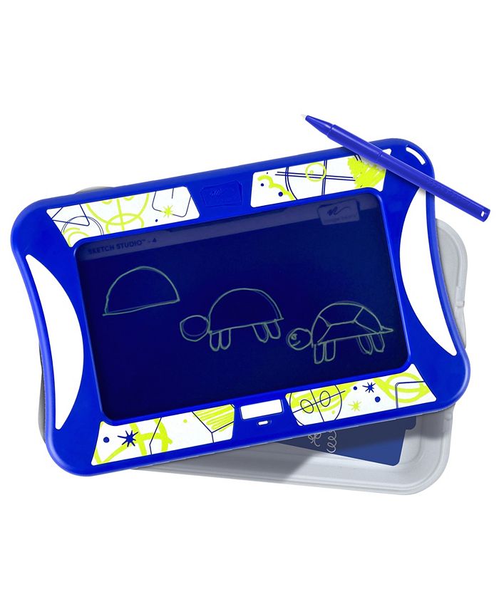 Discovery Kids Neon Glow Drawing Easel - Macy's