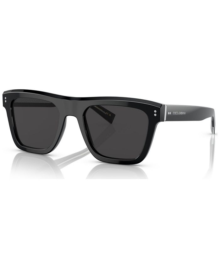 Dolce&Gabbana Men's Low Bridge Fit Sunglasses, DG4420 - Macy's