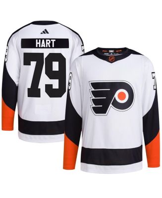 Men's adidas Carter Hart White Philadelphia Flyers Reverse Retro 2.0 ...