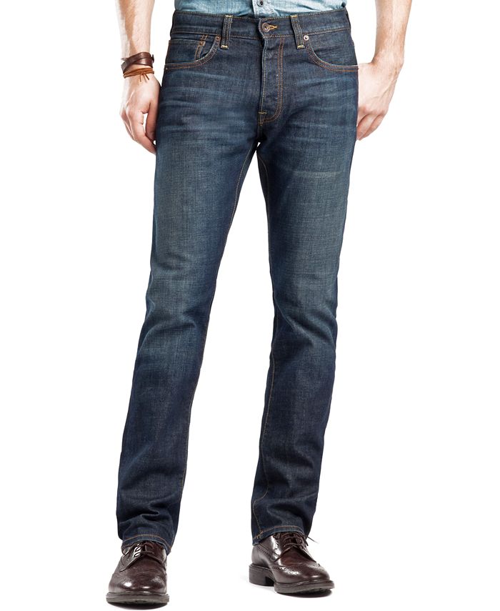 Lucky Brand Men's 121 Heritage Slim Straight Fit Ol Occidental Jeans ...