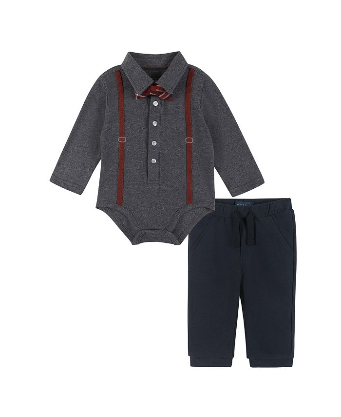 Andy & Evan Infant Boys Suspender Short & Pant Set Macy's