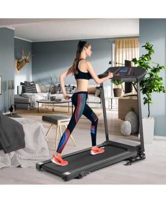 1.0HP Folding Treadmill Electric Support Motorized