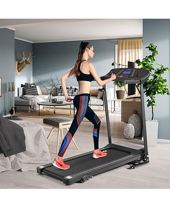1.0HP Folding Treadmill Electric Support Motorized
