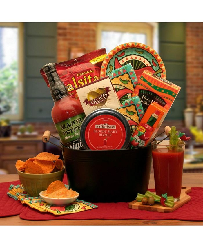 GBDS A Bloody Mary Mixer Gift Basket bloody mary gift basket 1 Basket Macy's