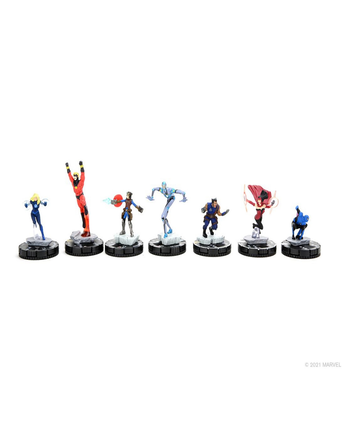 Shop Wizkids Games Marvel Heroclix Avengers Fantastic Four Empyre Booster Brick 50 Miniatures Wizkids Randomly Assorted In Multi
