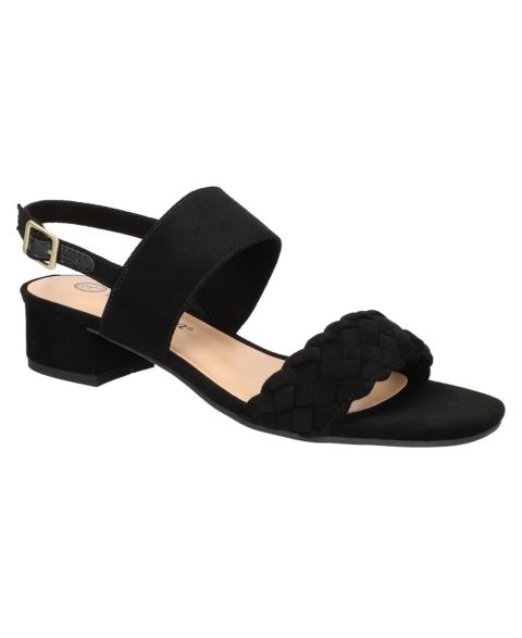 Женские сандалии Bella Vita Ellison Slingback, цвет: Чёрный замшевый