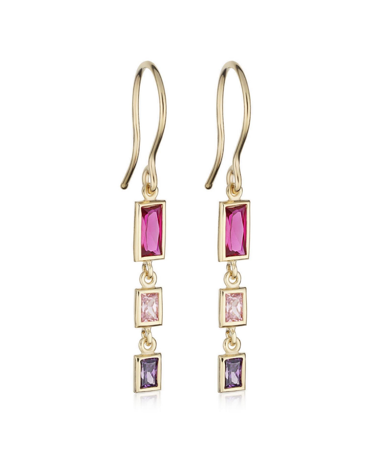 Oradina Women's 14k Yellow Gold, Multistone Fresco Drop Earrings In Yellow Gold/multistone