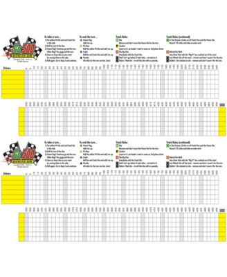 Go500 Racing Dice Table Game for Adults and Family Sports Fans