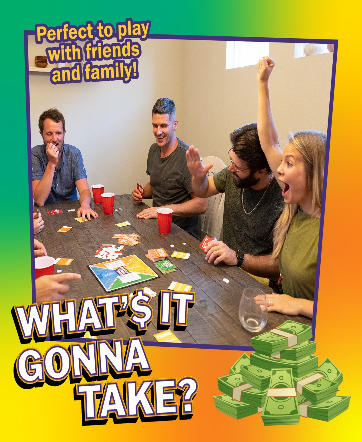 Zobmondo What's It Gonna Take Board Game Big Question And Answer Family Game In Multi