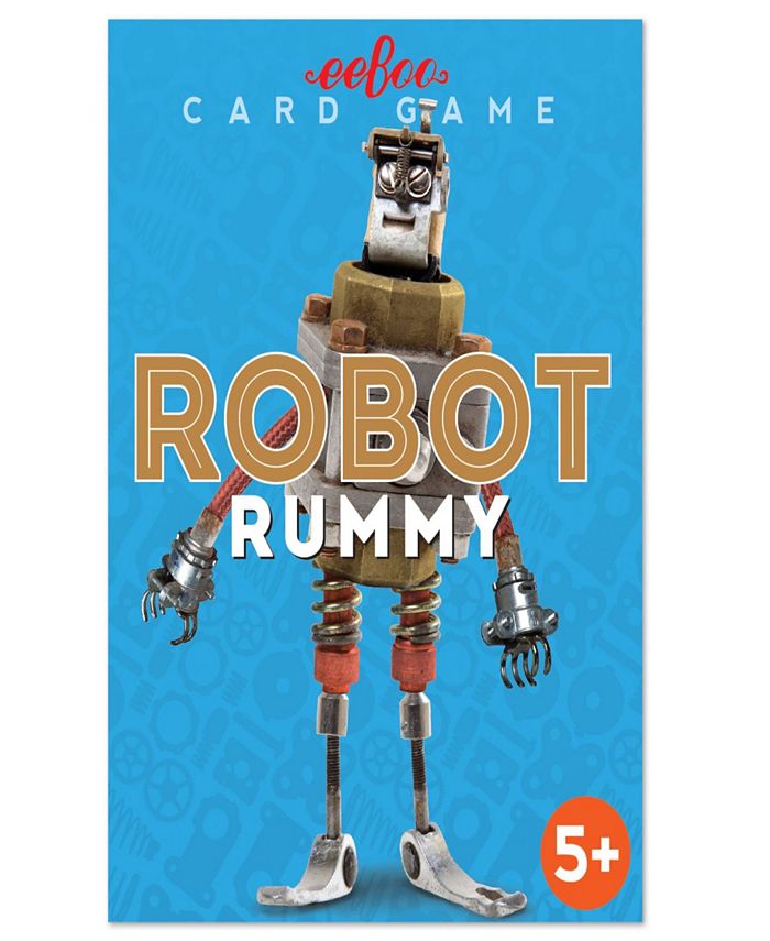 Eeboo Robot Rummy Playing Card Game Macy's