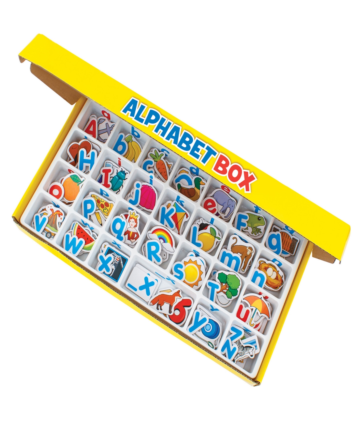 Junior Learning Alphabet Box 135 Piece Set In Multi