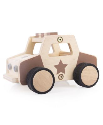 Wooden Police Car