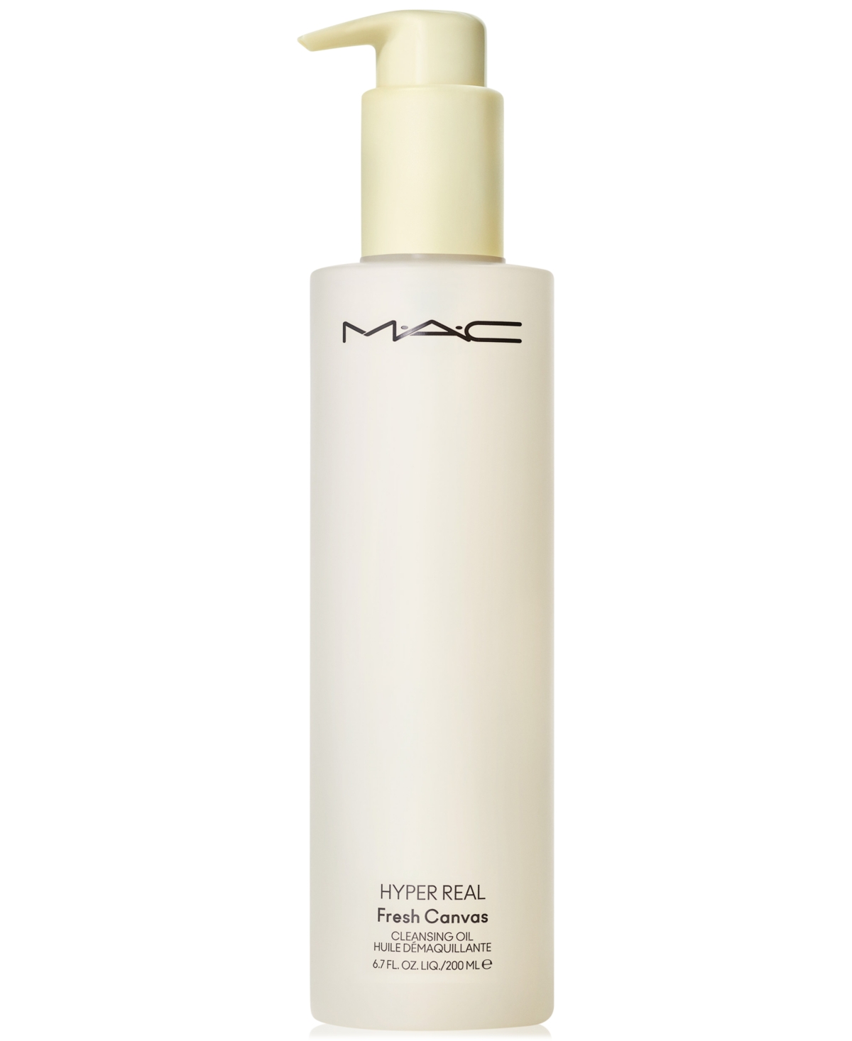Mac Hyper Real Fresh Canvas Cleansing Oil 6.7 Oz. In No Color