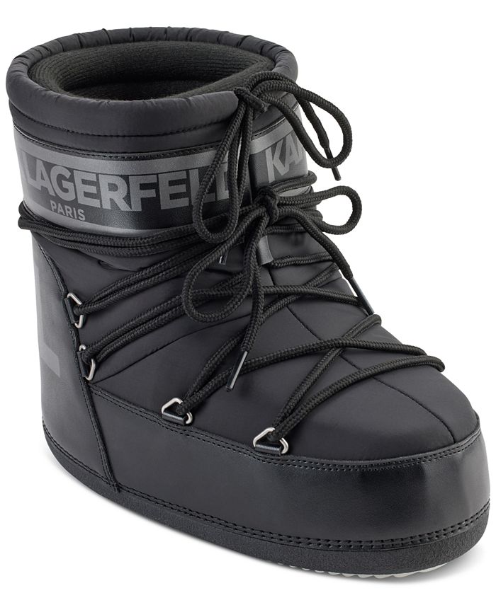 KARL LAGERFELD PARIS Karl Lagerfeld Women's Pavan LaceUp ColdWeather