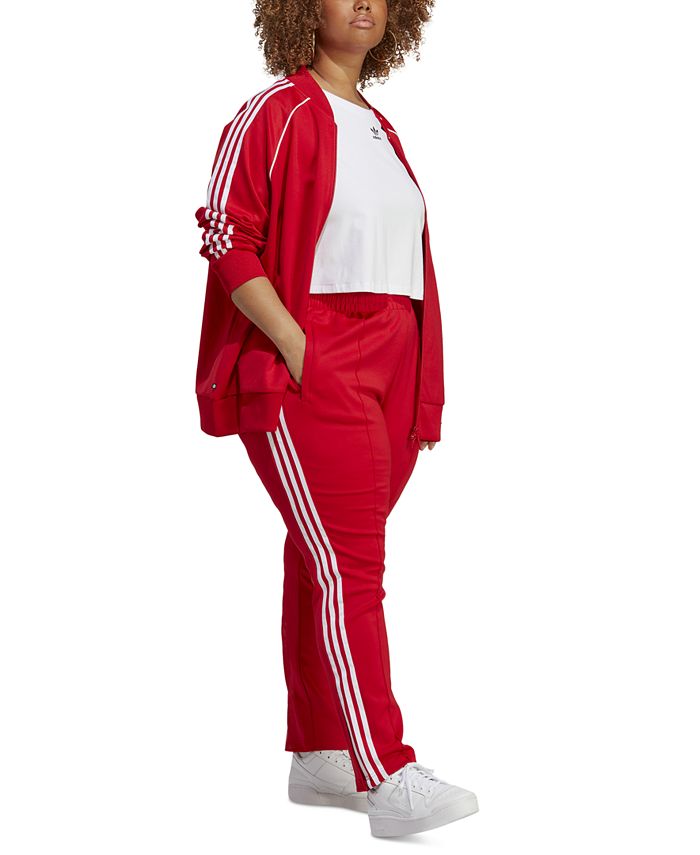 adidas Plus Size Adicolor SST Tracksuit Bottoms & Reviews Activewear