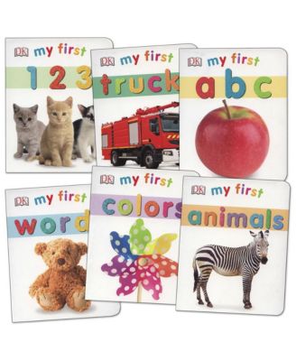 Kaplan Early Learning My First Learning Board Books - Set of 6 - Macy's