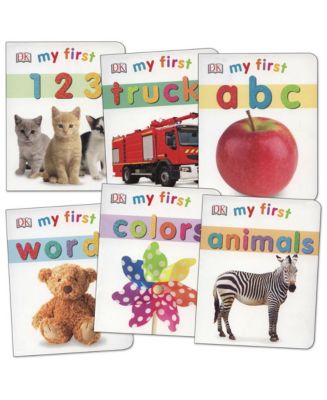 Kaplan Early Learning My First Learning Board Books - Set of 6 - Macy's