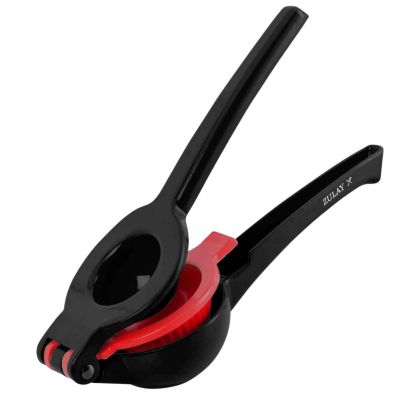 2-in-1 Metal Manual Lemon Squeezer – Sturdy Hand Juicer for Max Extraction