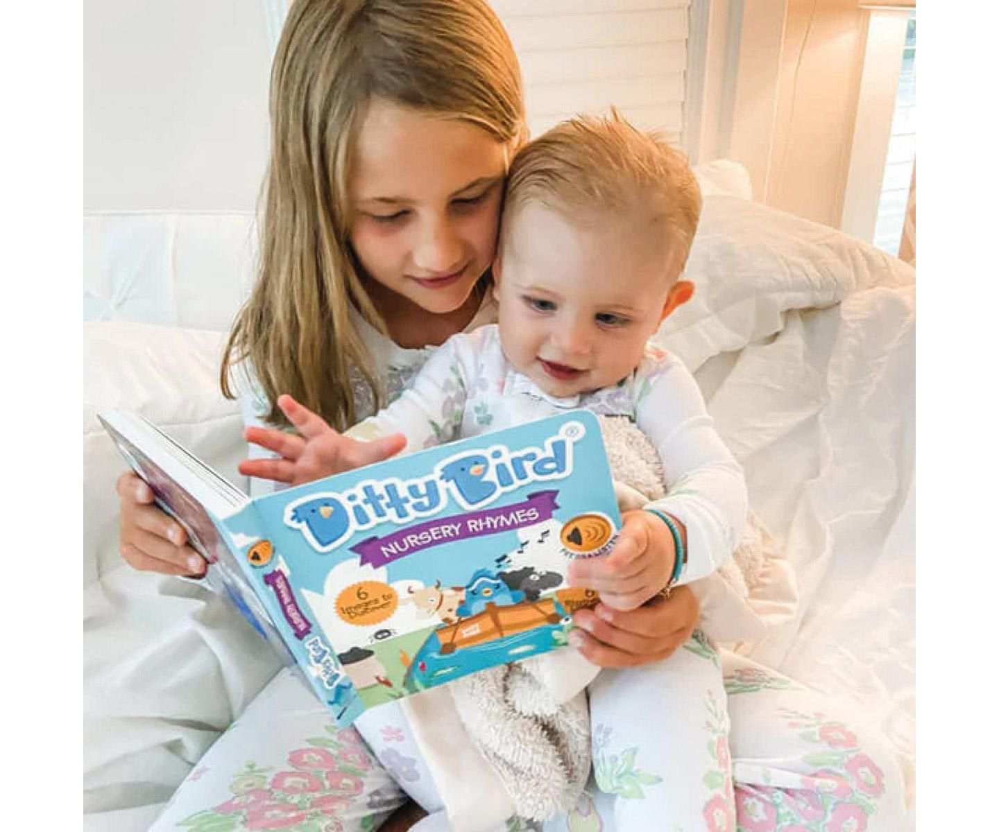 Детские игрушки Ditty Bird Bedtime and Nursery Rhyme Song Books - Set of 2 — фото 2
