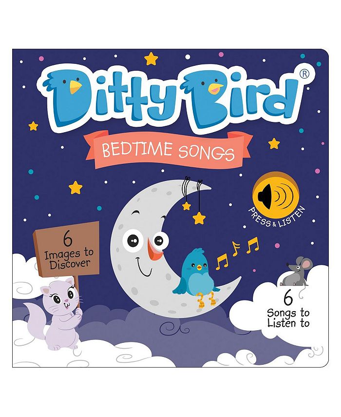 Ditty Bird Bedtime and Nursery Rhyme Song Books Set of 2 Macy #39 s