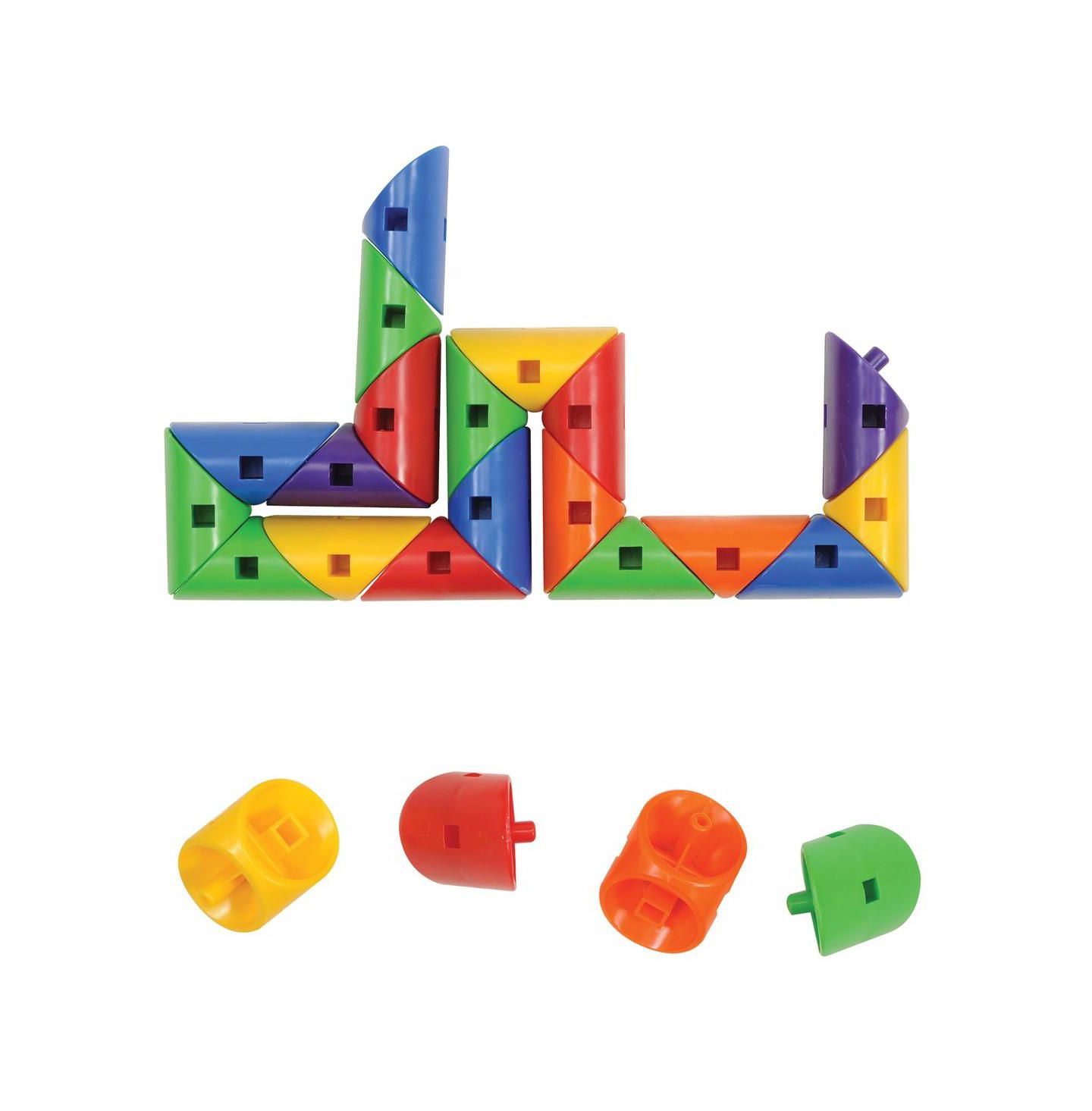 Детский конструктор Joyn Toys Magic Connectors Building Set, 90-Piece, Ages 3+ — фото 2