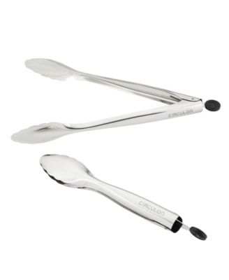 Tools Stainless Steel Kitchen Tongs, Set of 2
