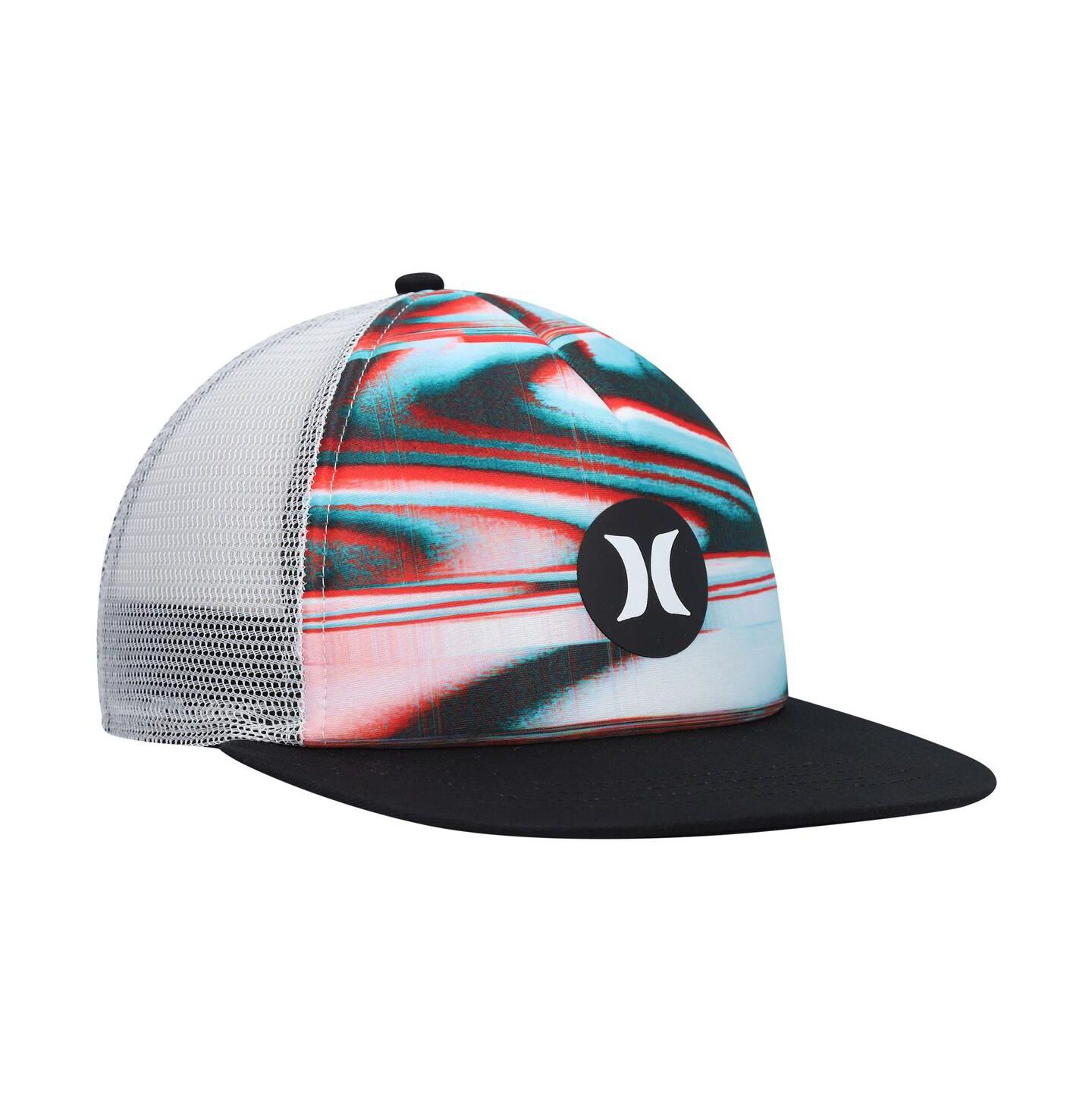 Мужская кепка Hurley Black Balboa Trucker Snapback Hat — фото 3