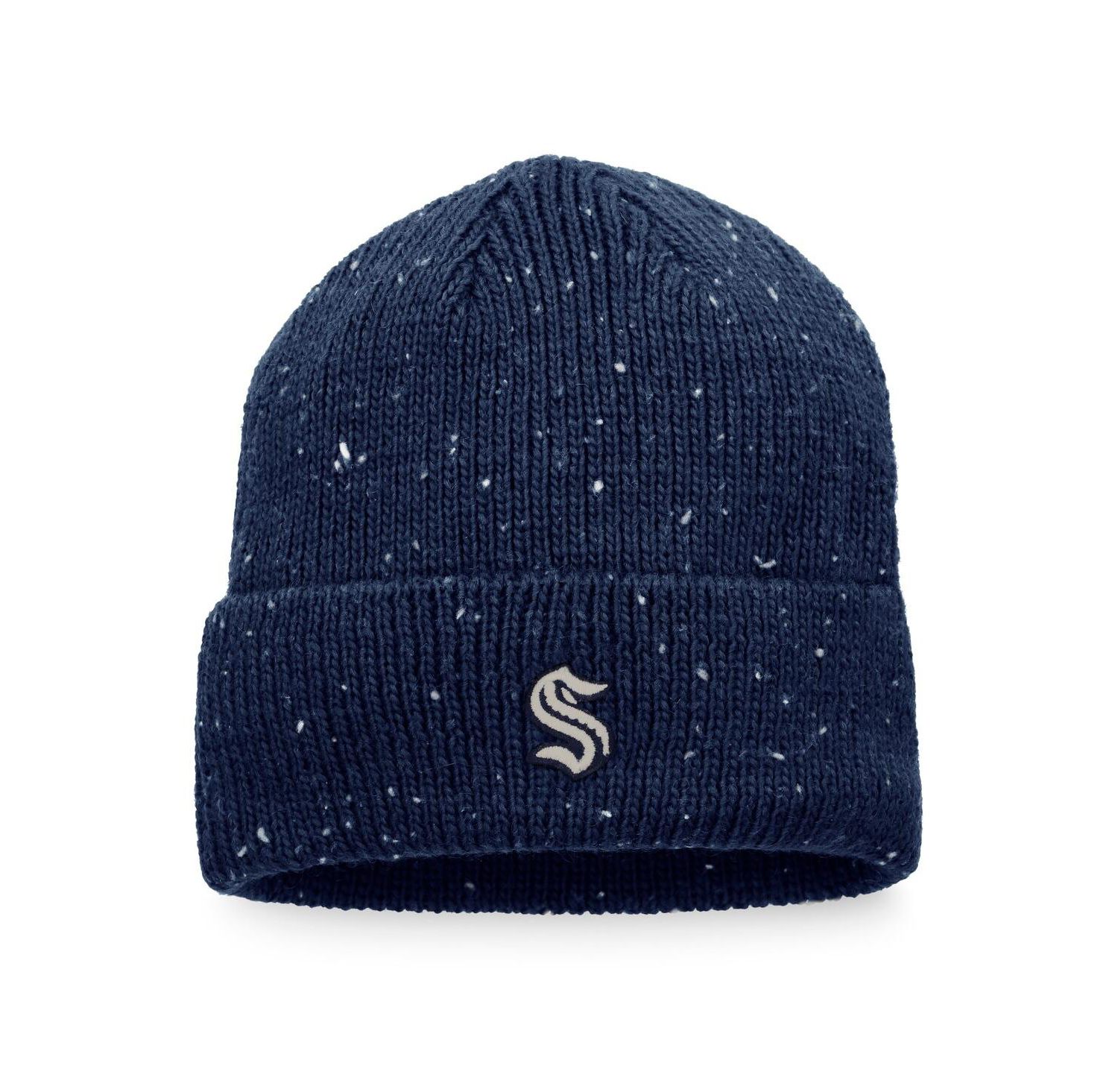 Men's Deep Sea Blue Seattle Kraken Authentic Pro Rink Pinnacle Cuffed Knit Hat