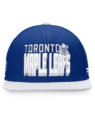 Men's Blue, White Toronto Maple Leafs Heritage Retro Two-Tone Snapback Hat