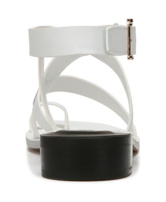 Women's Ina Toe Loop Ankle Strap Stacked Heel Sandals