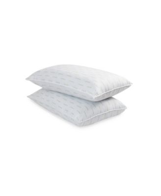 Canon Silvadur Treated Microfiber 2 Pack Pillow, Standard In White