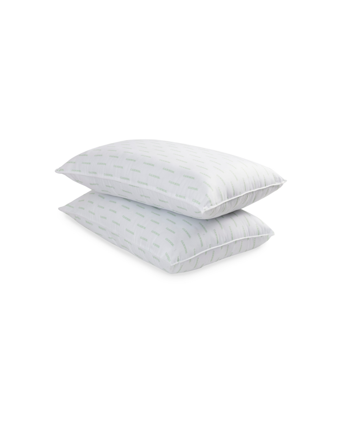 Shop Canon Silvadur Treated Microfiber 2 Pack Pillow, King In White