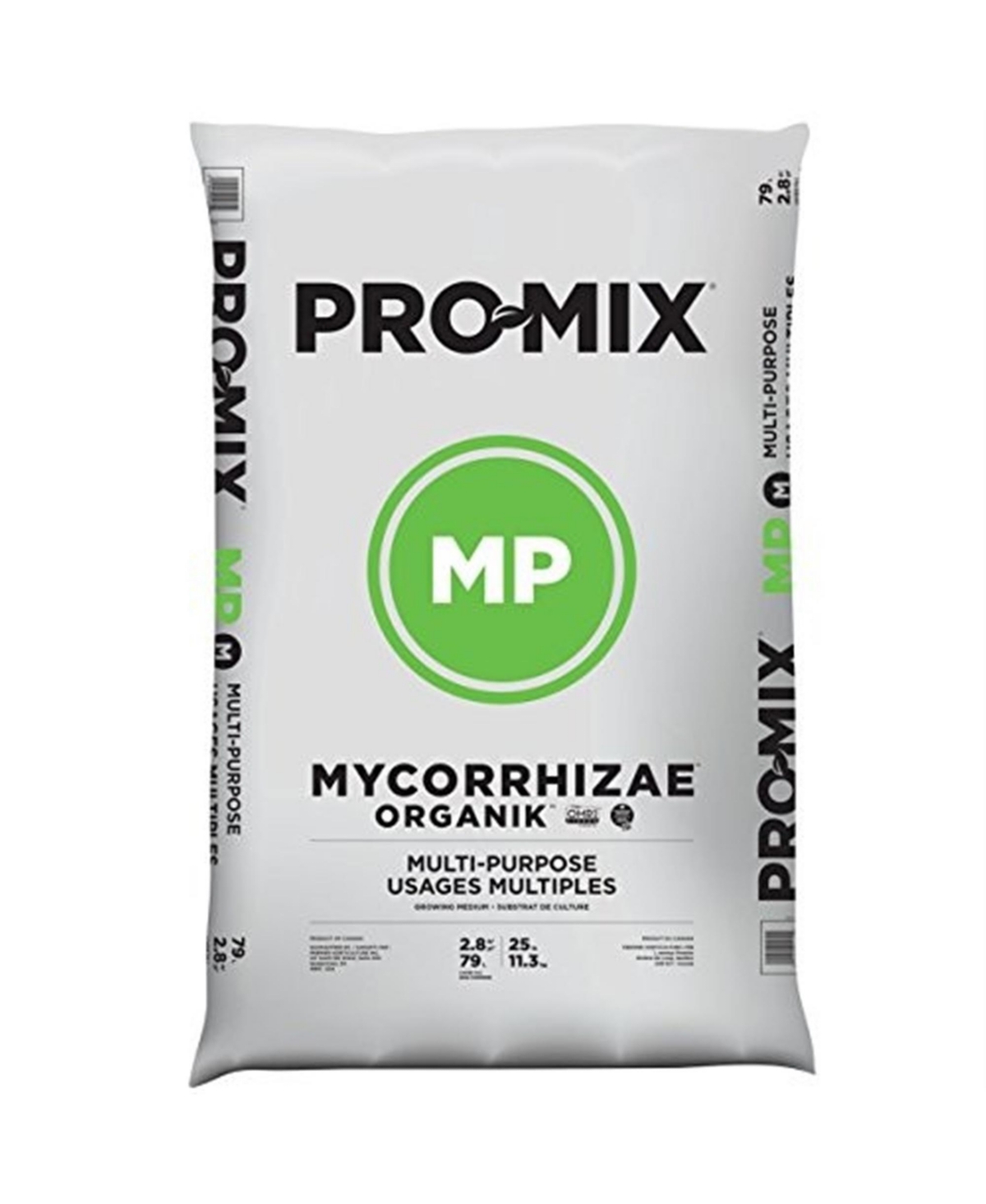 Pro-mix Mp Organik Mycorrhizae Grow Mix, 2.8CF - Multicolored