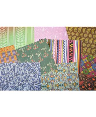Roylco Around the World Assorted Design Textile Paper - 144 Sheets - Macy's