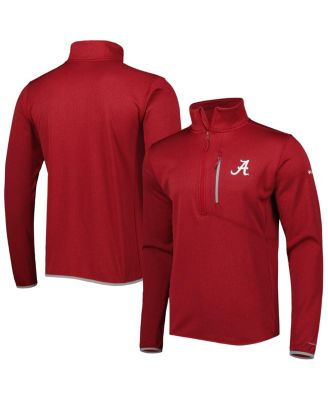 Men's Crimson Alabama Crimson Tide Park View Omni-Wick Half-Zip Top