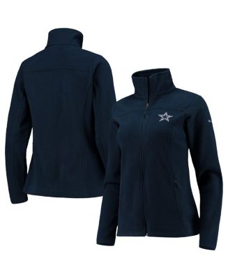 Columbia Women s Navy Dallas Cowboys Give and Go Fleece Full Zip