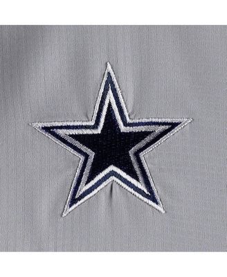 Women's Gray Dallas Cowboys Tamiami Omni-Shade Pullover Hoodie Jacket