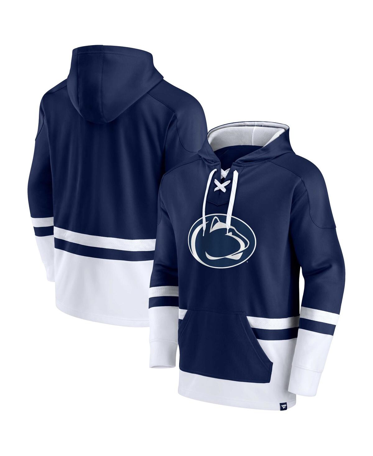 Fanatics Men's  Navy Penn State Nittany Lions First Battle Pullover Hoodie