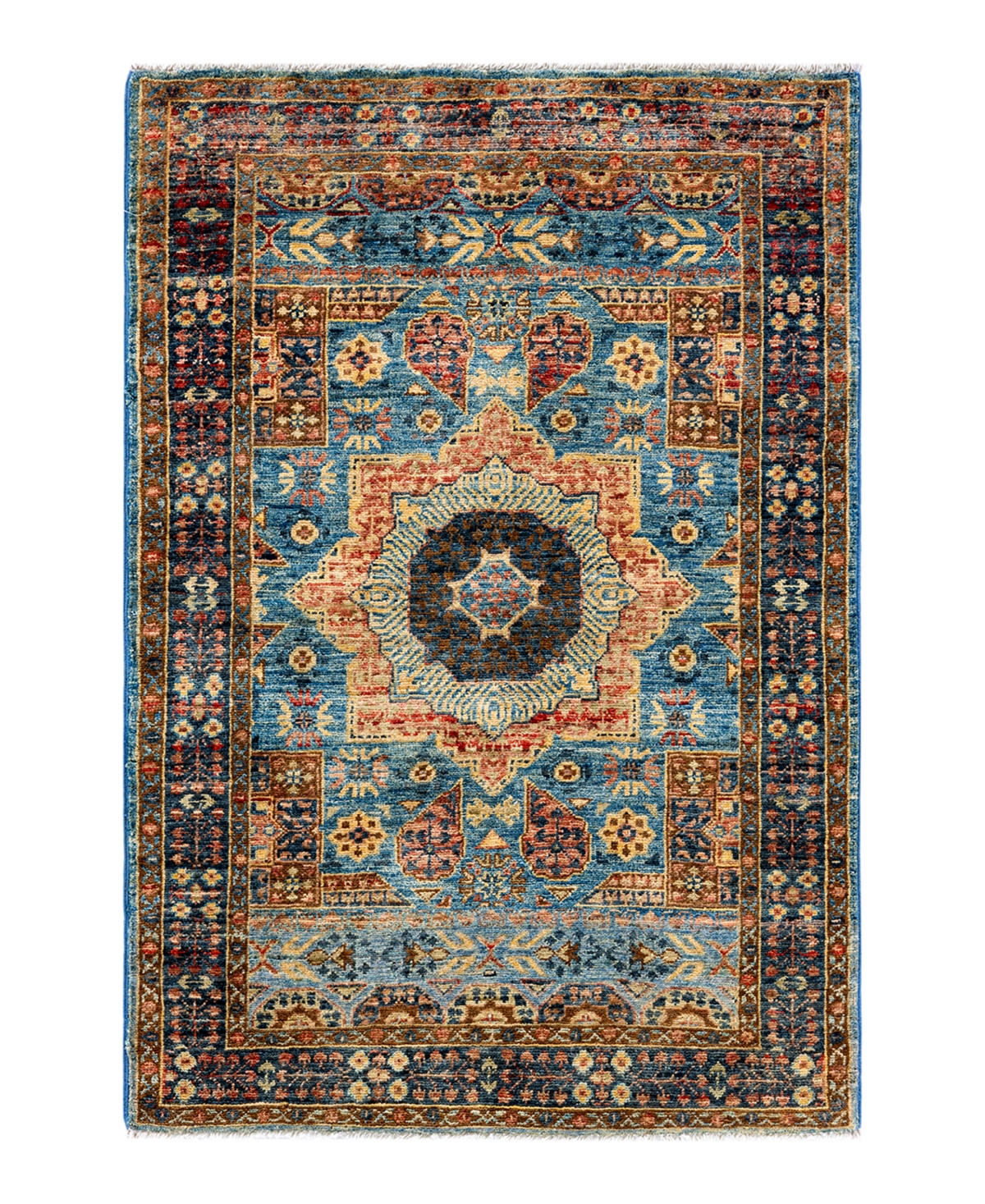 Adorn Hand Woven Rugs Serapi M1973 2'9in x 4' Area Rug - Mist