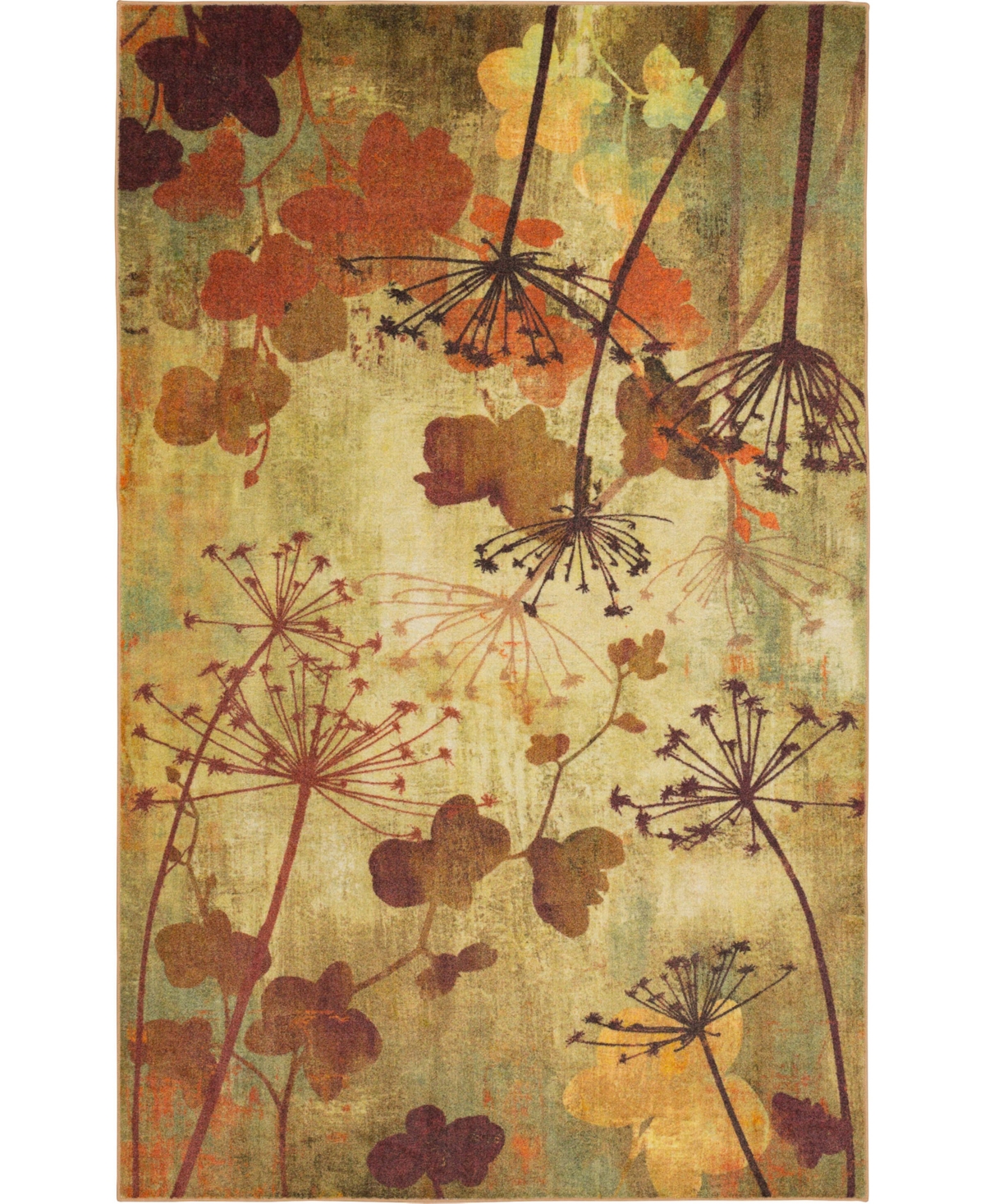 Mohawk Prismatic Autumn Branches 8' x 10' Area Rug - Rust