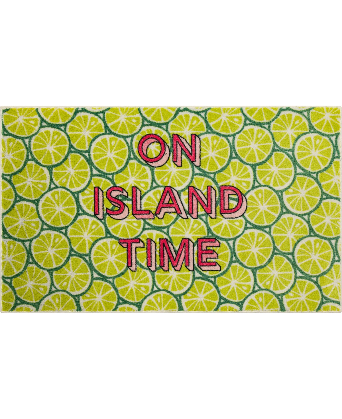Mohawk Prismatic On Island Time 2' X 3'4" Area Rug In Lime