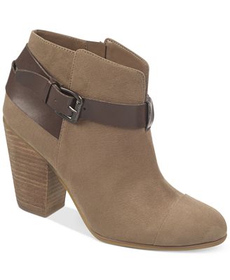 tan booties macys