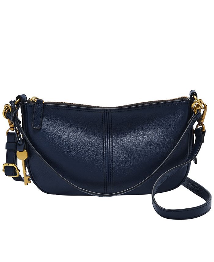 Fossil Women's Jolie Leather Baguette Bag & Reviews Handbags & Accessories Macy's