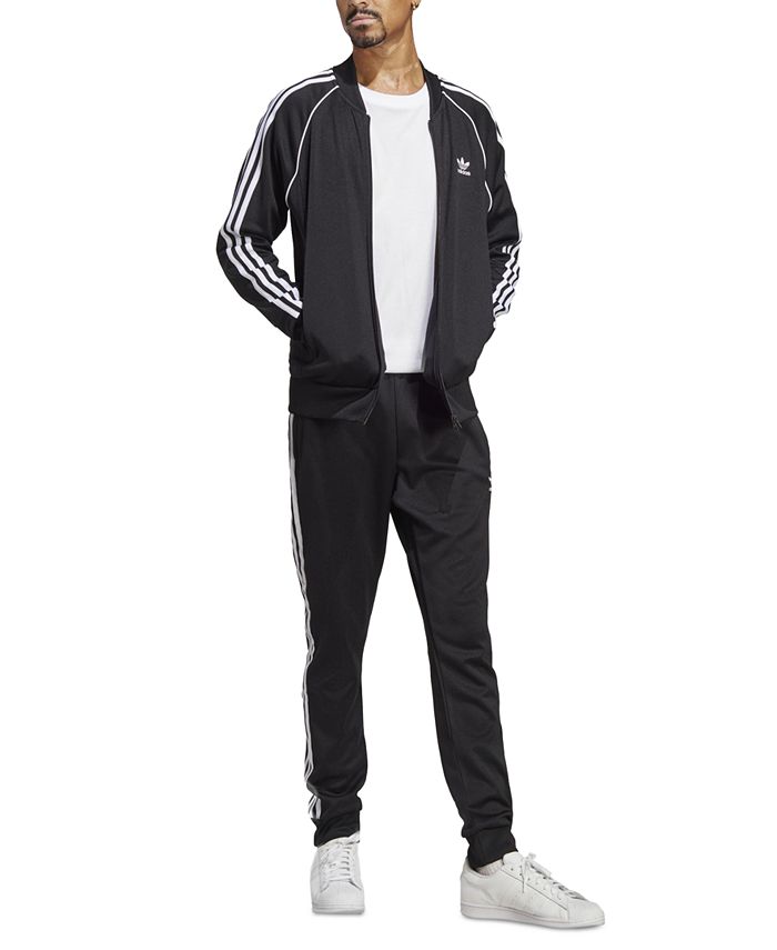 adidas Adicolor Classics Superstar Slim-Fit Zip-Front Track Jacket - Macy's