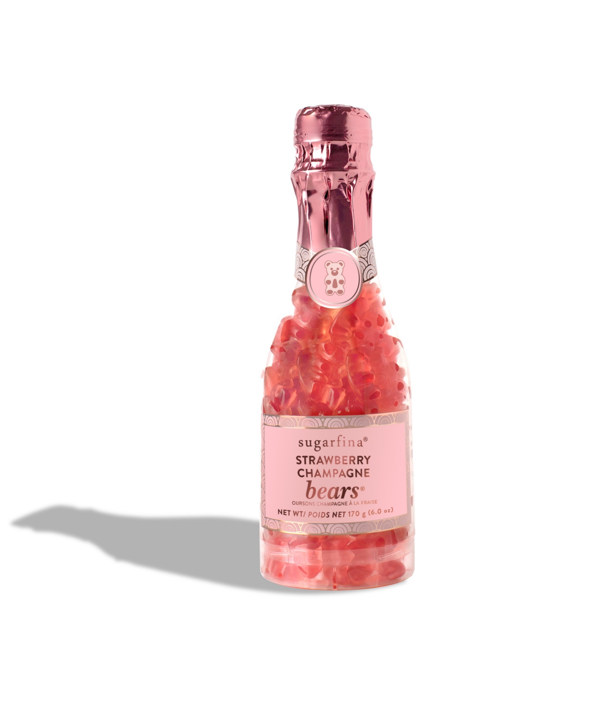 Sugarfina Strawberry Champagne Bears - Bottle Pop The Champagne 3