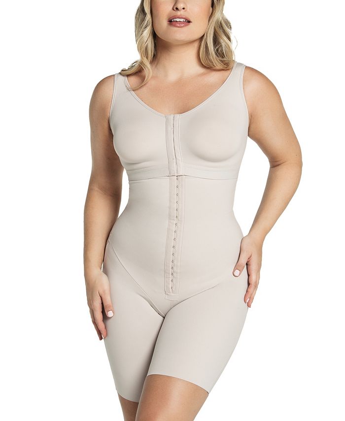 Leonisa Women's Sculpting Body Shaper with Built in Back Support