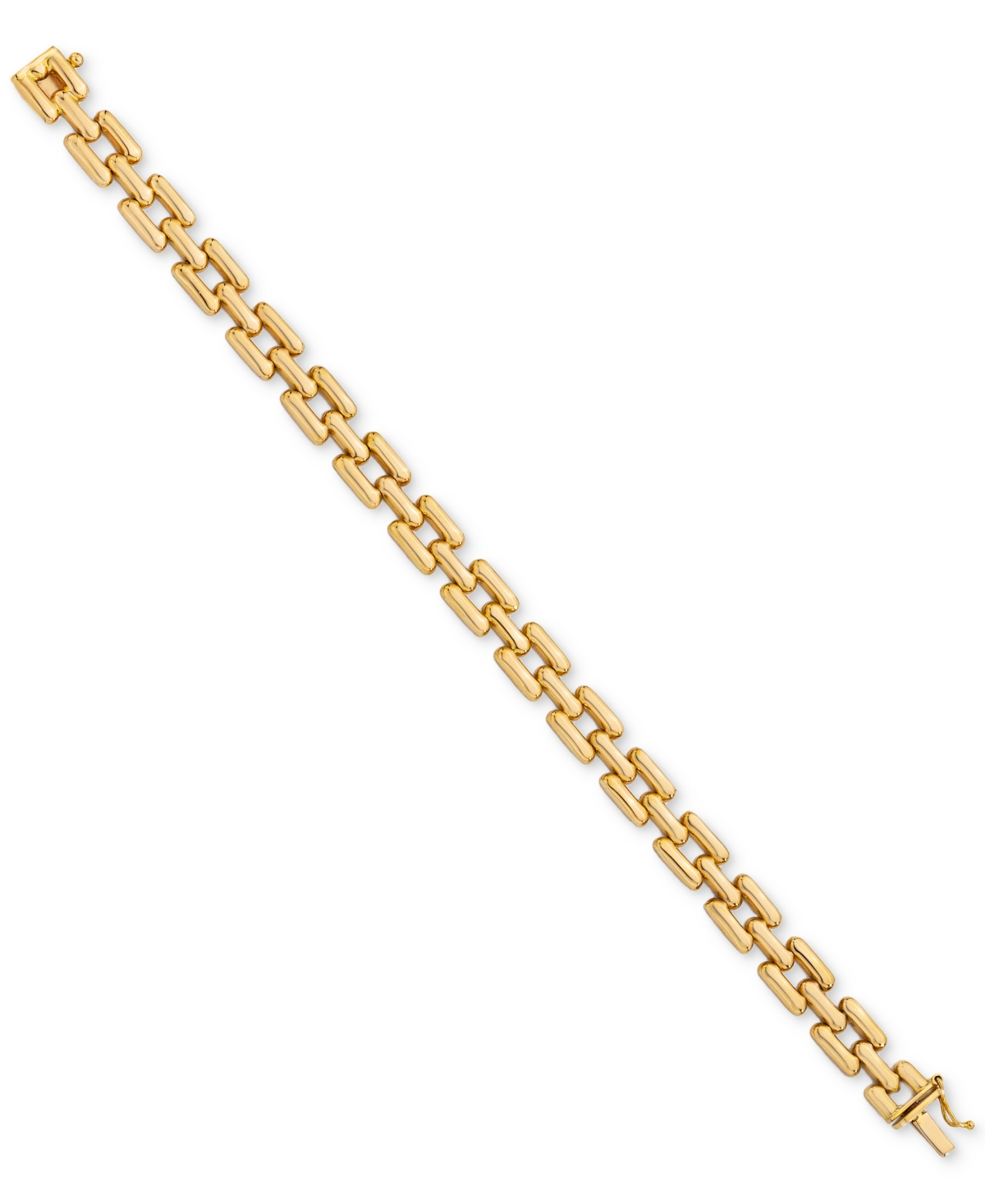 Panther Link Chain Bracelet in 14k- Gold