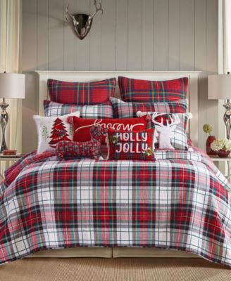 Spencer Plaid 2-Pc. Sham Set, European